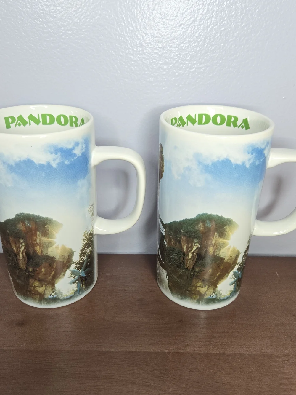 Pandora World Of Avatar Disbey Parks Floating Mountains Daylight Coffee Mug